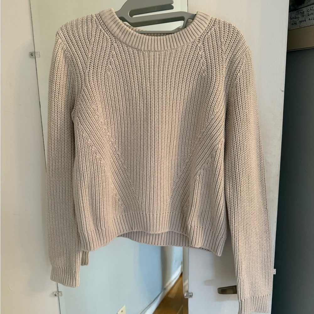 White Chunky Sweater